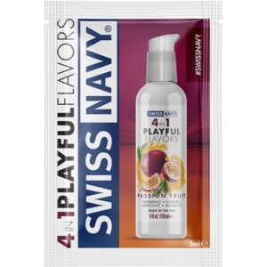 SWISS NAVY 4 IN 1 WILD PASSION FRUIT 5 ML