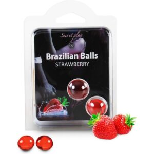 SECRET PLAY SET 2 BRAZILIAN BALLS AROMA FRESA