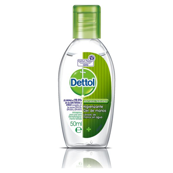 DETTOL GEL DE MANOS 50ML