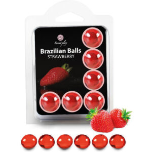 SECRET PLAY SET 6 BRAZILIAN BALLS AROMA FRESA