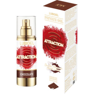 ATTRACTION LUBIGEL - VIBRADOR LÍQUIDO CHOCOLATE 30 ML