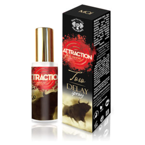 ATTRACTION SPRAY RETARDANTE TORO EXTRA FUERTE 30 ML