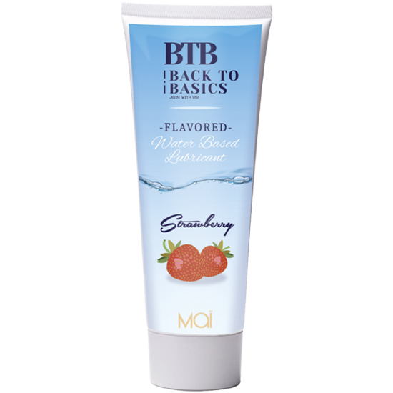 BTB LUBRICANTE BASE DE AGUA FRESA 75ML
