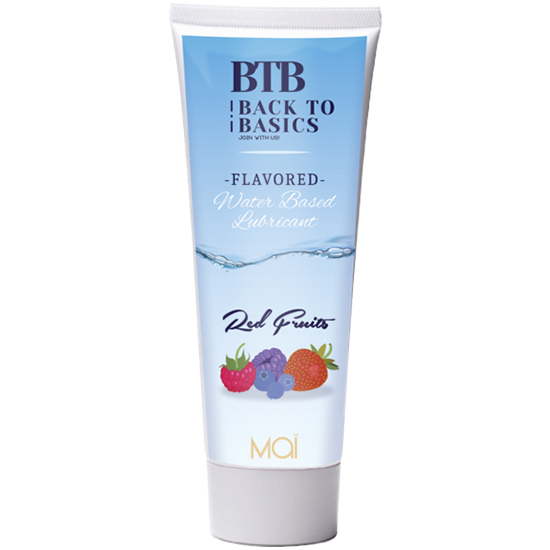 BTB LUBRICANTE BASE DE AGUA FRUTOS ROJOS 75ML