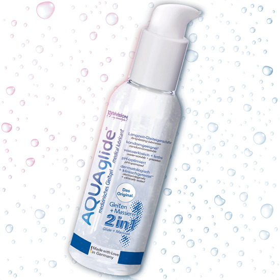 AQUAGLIDE 2 EN 1 LUBRICANTE + MASAJE 125 ML
