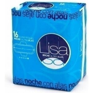 COMPRESA ULTRA ALAS NOCHE X16UNI