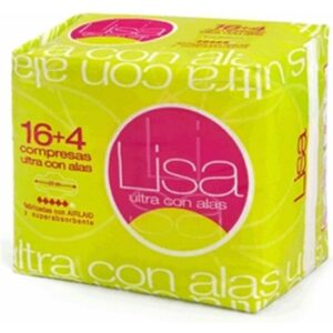 COMPRESAS PLEGADAS/ALAS X20UNI.