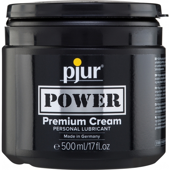 PJUR POWER CREMA LUBRICANTE PERSONAL 500 ML