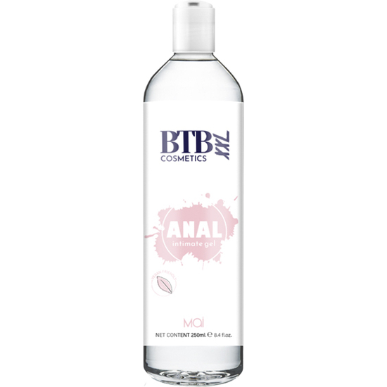 BTB LUBRICANTE ANAL BASE DE AGUA XL 250ML