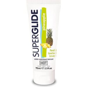 HOT SUPERGLIDE LUBRICANTE COMESTIBLE PIÑA