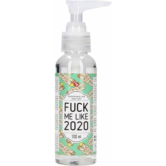 LUBRICANTE BASE AGUA - FUCK ME LIKE 2020 - 100 ML