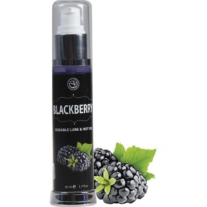 LUBRICANTE Y ACEITE 2 EN 1 EFECTO CALOR MORA, 50 ML.