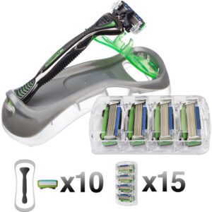 PACK DE 10 MAQUINILLAS DE AFEITAR + 60 UNIDADES DE RECAMBIO FILOMATIC