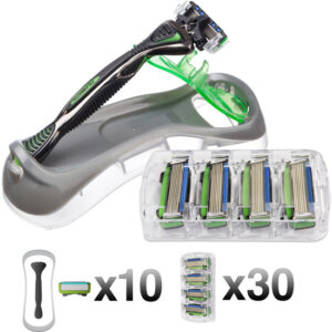 PACK DE 10 MAQUINILLAS DE AFEITAR + 120 UNIDADES DE RECAMBIO FILOMATIC