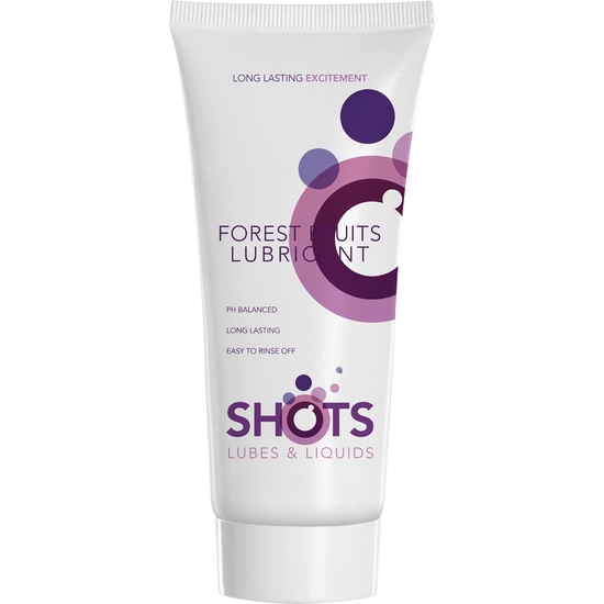 LUBRICANTE DE FRUTAS DEL BOSQUE CON BASE DE AGUA 100 ML