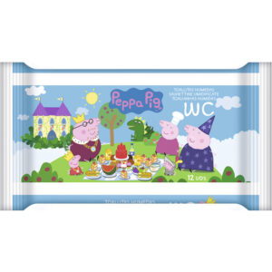 TOALLITAS WC JUNIOR 12UD PEPPA PIG