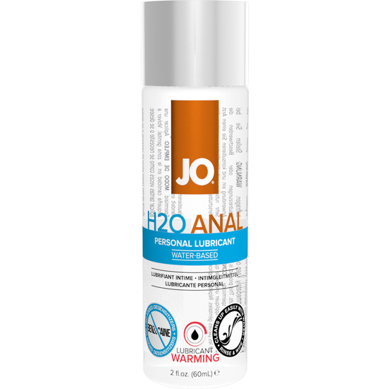 JO LUBRICANTE ANAL BASE DE AGUA EFECTO CALOR 75 ML