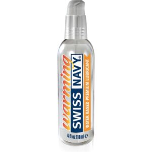 SWISS NAVY EFECTO CALOR LUBRICANTE BASE DE AGUA 118ML