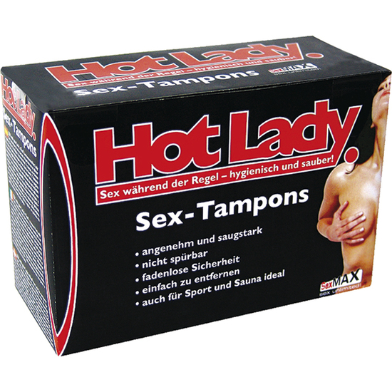 HOT LADY SEX TAMPONES (8 Unid)