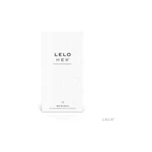 LELO HEX ORIGINAL 12 PRESERVATIVOS