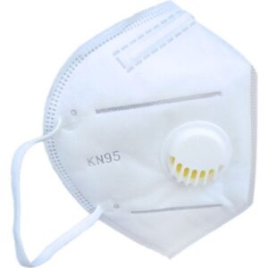 MASCARILLA BLANCA KN95 C/VÁLVULA H91 MEDICAL CJ.5