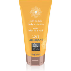 LOVE LUBRICANTE COMESTIBLE TÉ BLANCO Y MELOCOTÓN 75ML