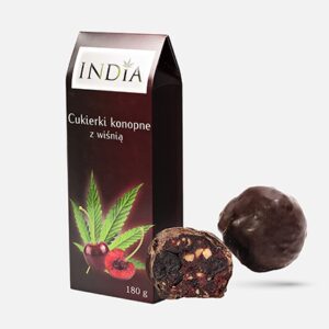 Caramelos de cáñamo con cereza, 180 g