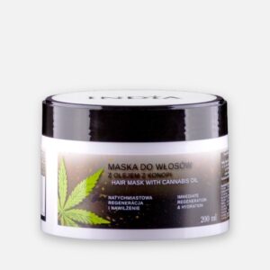 Mascarilla para el cabello de aceite de cáñamo