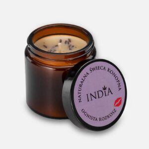 VELA DE CÁÑAMO DELICIA DE FUEGO 90 G