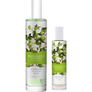 ESTUCHE FRAGANCIA 100 ML + 30 ML ESENCIAS DE SAPHIR - BERGAMOTA & MANDARINA