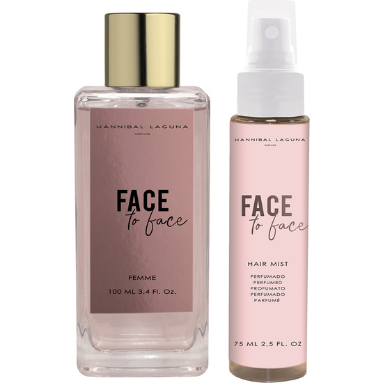 ESTUCHE FRAGANCIA 100 ML + HAIR MIST HANNIBAL LAGUNA FACE TO FACE
