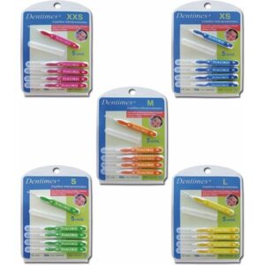SET 5 CEPILLOS INTERPROXIMALES - TALLA L
