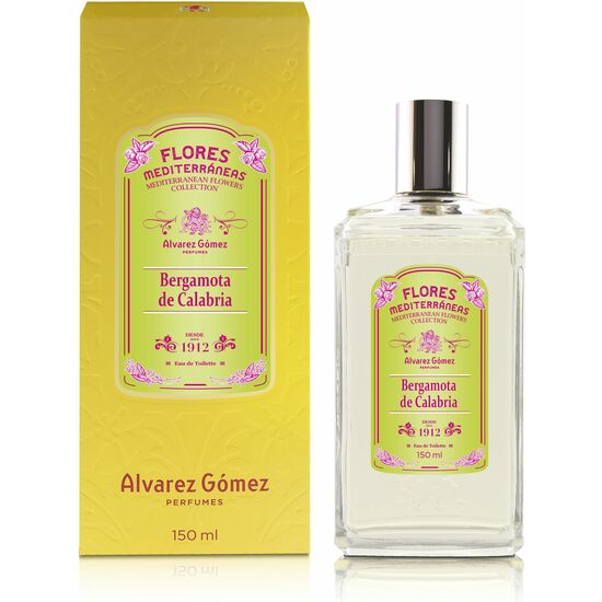 FRASCO 150 ML ÁLVAREZ GÓMEZ FRAGANCIAS MEDITERRANEAS BERGAMOTA DE CALABRIA