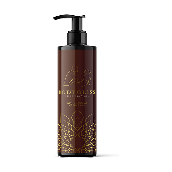 BODYGLISS - MASSAGE COLLECTION SILKY SOFT OIL COCOS & RUM 150 ML