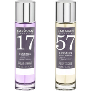 SET DE 2 PERFUMES CARAVAN HOMBRE Nº57 Y Nº 17