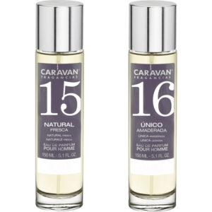 SET DE 2 PERFUMES CARAVAN HOMBRE Nº16 Y Nº 15