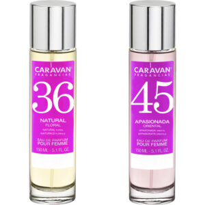SET DE 2 PERFUMES CARAVAN PARA MUJER Nº45 Y Nº 36