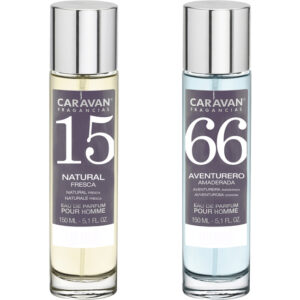 SET DE 2 PERFUMES CARAVAN HOMBRE Nº66 Y Nº 15