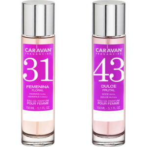 SET DE 2 PERFUMES CARAVAN PARA MUJER Nº43 Y Nº 31