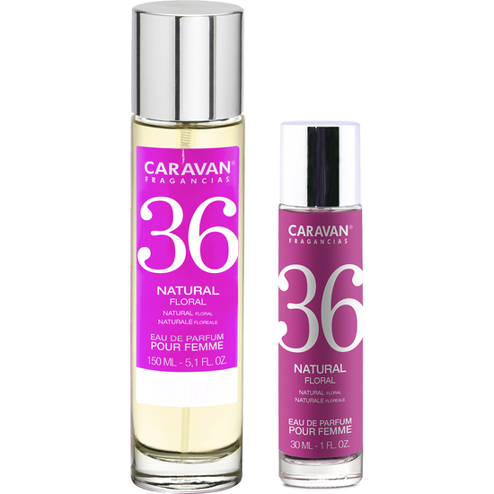 SET CARAVAN PERFUME DE MUJER Nº36 150ML+30ML