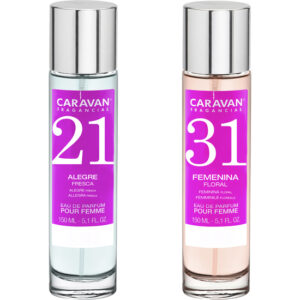 SET DE 2 PERFUMES CARAVAN PARA MUJER Nº31 Y Nº 21