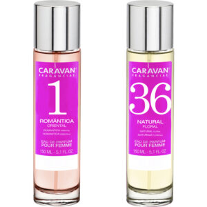 SET DE 2 PERFUMES CARAVAN PARA MUJER Nº36 Y Nº 1