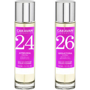 SET DE 2 PERFUMES CARAVAN PARA MUJER Nº26 Y Nº 24