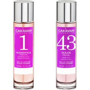 SET DE 2 PERFUMES CARAVAN PARA MUJER Nº43 Y Nº 1