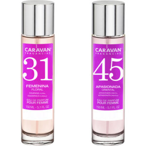 SET DE 2 PERFUMES CARAVAN PARA MUJER Nº45 Y Nº 31