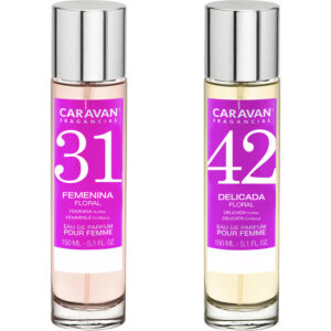 SET DE 2 PERFUMES CARAVAN PARA MUJER Nº42 Y Nº 31