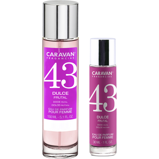 SET CARAVAN PERFUME DE MUJER Nº43 150ML+30ML