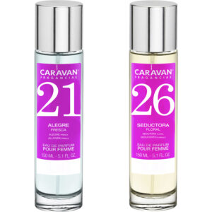 SET DE 2 PERFUMES CARAVAN PARA MUJER Nº26 Y Nº 21