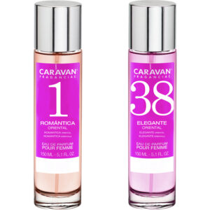SET DE 2 PERFUMES CARAVAN PARA MUJER Nº38 Y Nº 1