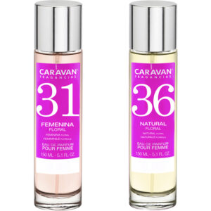 SET DE 2 PERFUMES CARAVAN PARA MUJER Nº36 Y Nº 31